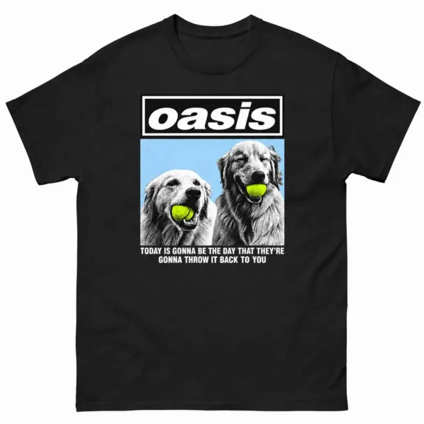 Throw It Back To You — Funny Britpop Dog Shirt