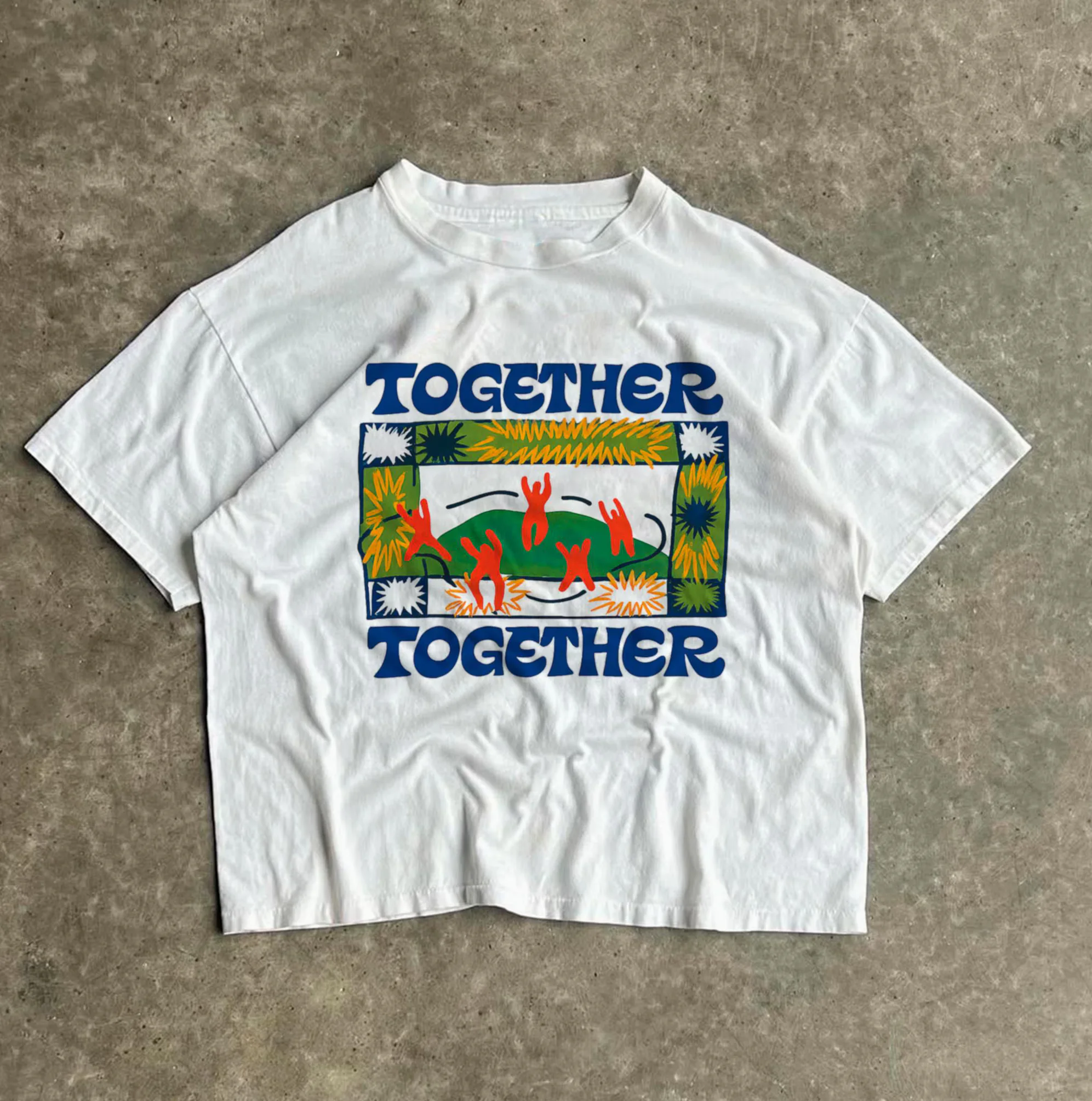 “Together Together” Y2K Retro Graphic Shirt "Together Together" Y2K Retro Graphic Shirt