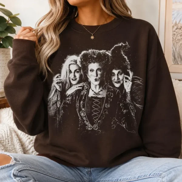 Vintage Hocus Pocus Sanderson Sisters Sweatshirt