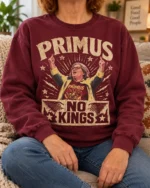 Vintage Primus No Kings Political Protest Graphic Shirt