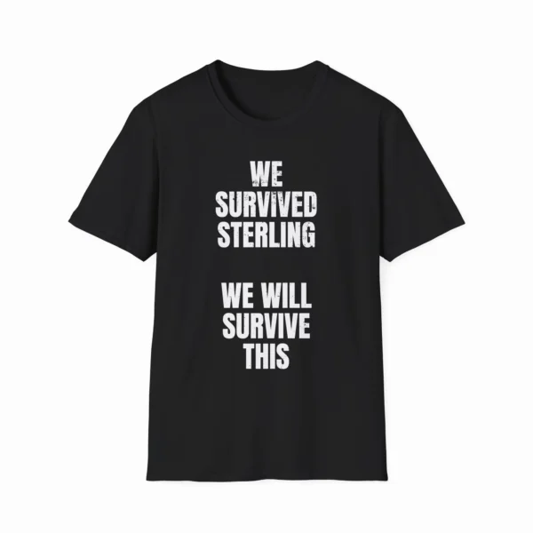 We Survived Sterling We Will Survive This Funny Shirt