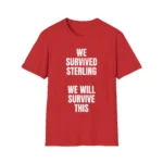 We Survived Sterling We Will Survive This Funny Shirt