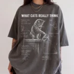 "What Cats Really Think" Shirt — Funny Cat Physics