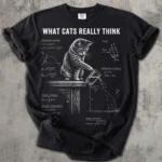 "What Cats Really Think" Shirt — Funny Cat Physics