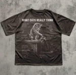 "What Cats Really Think" Shirt — Funny Cat Physics