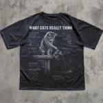 "What Cats Really Think" Shirt — Funny Cat Physics