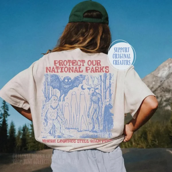 Where Legends Still Roam Free — Protect Our Parks Shirt